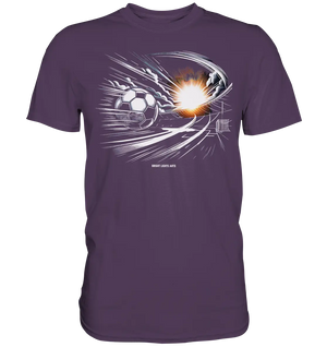 Energie-Fußball – Explosion der Dynamik - Premium Shirt Bright Lights Arts