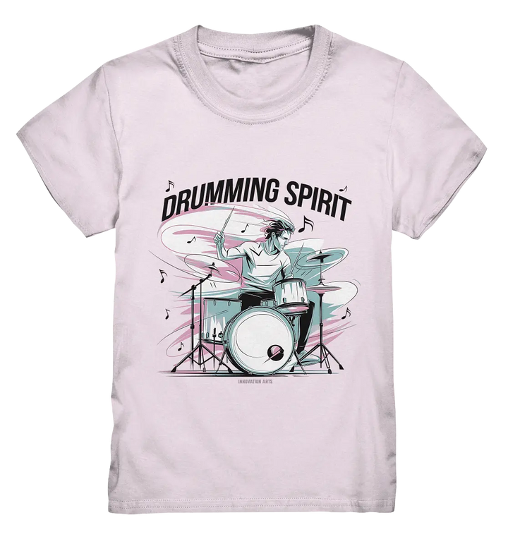 Energie am Schlagzeug - Kids Premium Shirt Bright Lights Arts