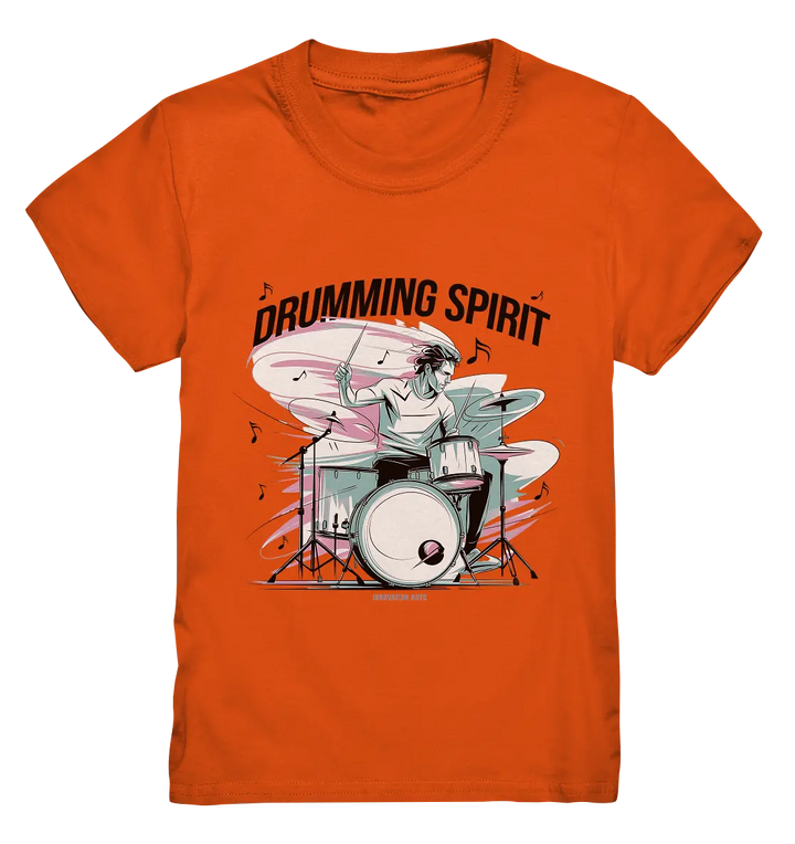 Energie am Schlagzeug - Kids Premium Shirt Bright Lights Arts