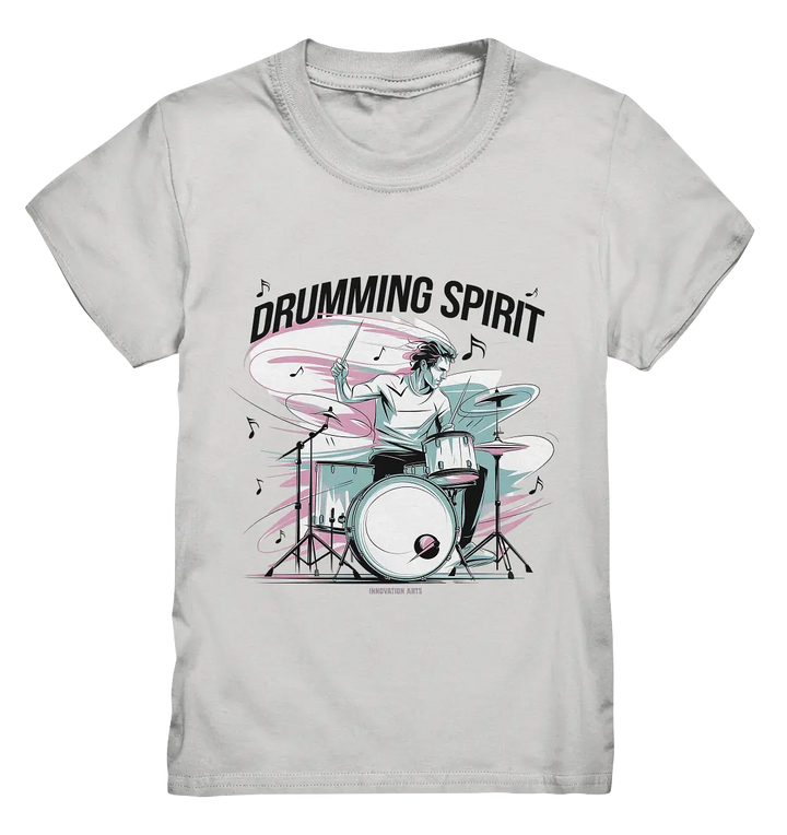 Energie am Schlagzeug - Kids Premium Shirt Bright Lights Arts