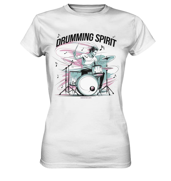 Energie am Schlagzeug - Ladies Premium Shirt Bright Lights Arts