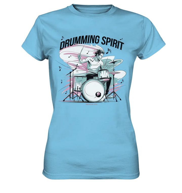 Energie am Schlagzeug - Ladies Premium Shirt Bright Lights Arts