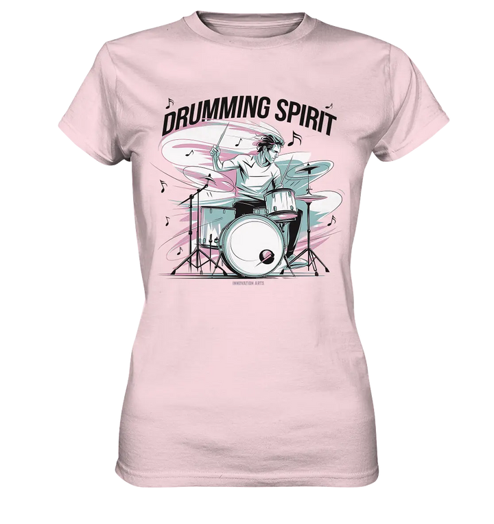 Energie am Schlagzeug - Ladies Premium Shirt Bright Lights Arts