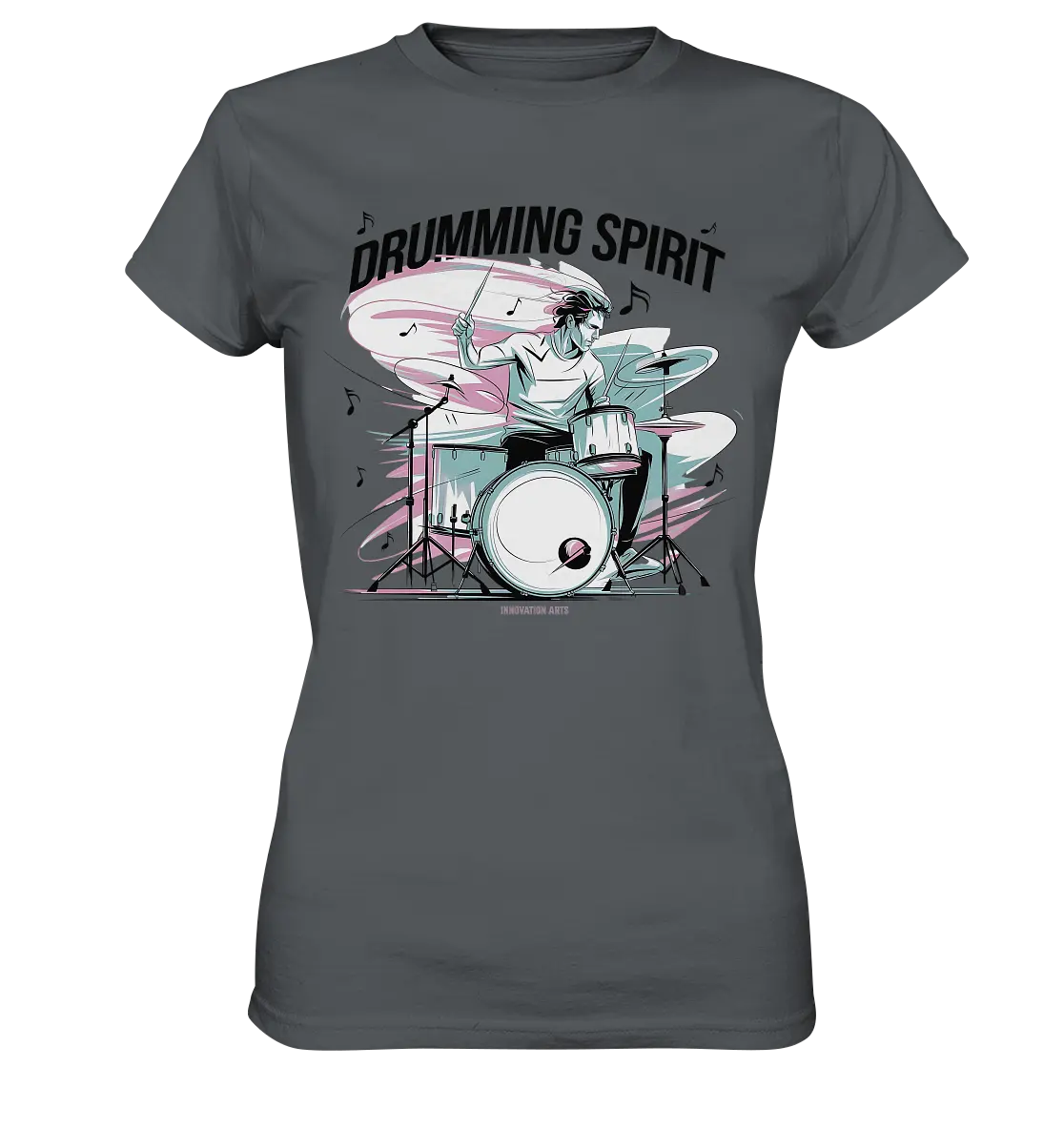Energie am Schlagzeug - Ladies Premium Shirt Bright Lights Arts