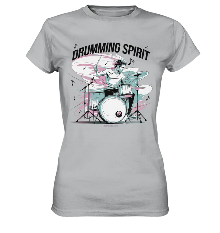 Energie am Schlagzeug - Ladies Premium Shirt Bright Lights Arts