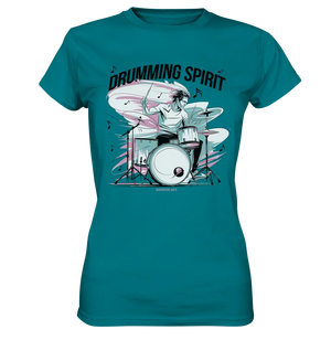 Energie am Schlagzeug - Ladies Premium Shirt Bright Lights Arts