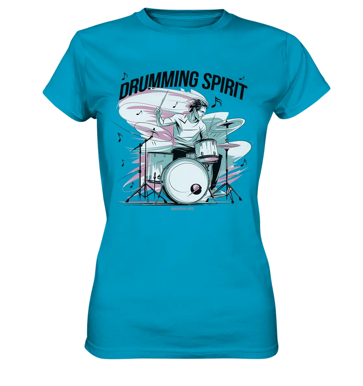 Energie am Schlagzeug - Ladies Premium Shirt Bright Lights Arts