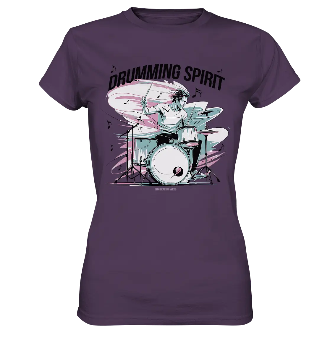 Energie am Schlagzeug - Ladies Premium Shirt Bright Lights Arts