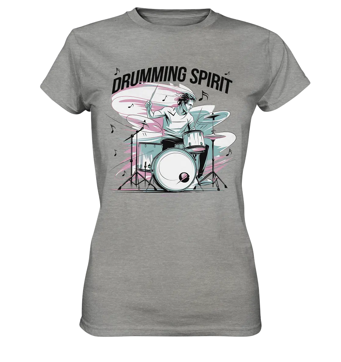 Energie am Schlagzeug - Ladies Premium Shirt Bright Lights Arts