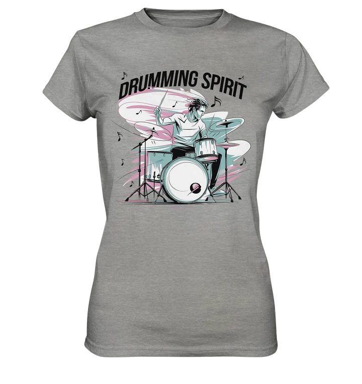 Energie am Schlagzeug - Ladies Premium Shirt Bright Lights Arts