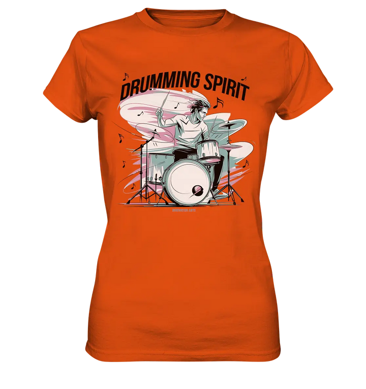 Energie am Schlagzeug - Ladies Premium Shirt Bright Lights Arts