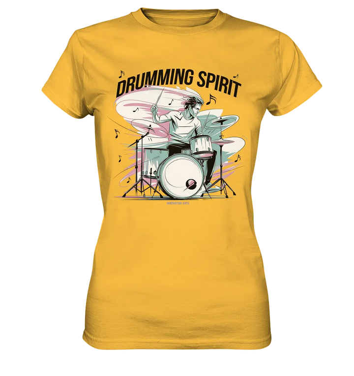 Energie am Schlagzeug - Ladies Premium Shirt Bright Lights Arts