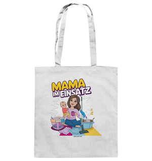 Erst Yoga, dann Kaffee Kopie - Baumwolltasche Bright Lights Arts