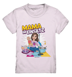 Erst Yoga, dann Kaffee Kopie - Kids Premium Shirt Bright Lights Arts