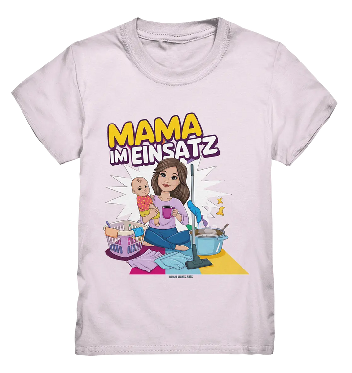 Erst Yoga, dann Kaffee Kopie - Kids Premium Shirt Bright Lights Arts