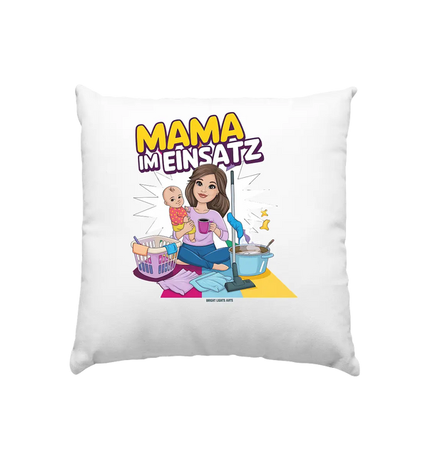Erst Yoga, dann Kaffee Kopie - Kissen 40x40cm Bright Lights Arts
