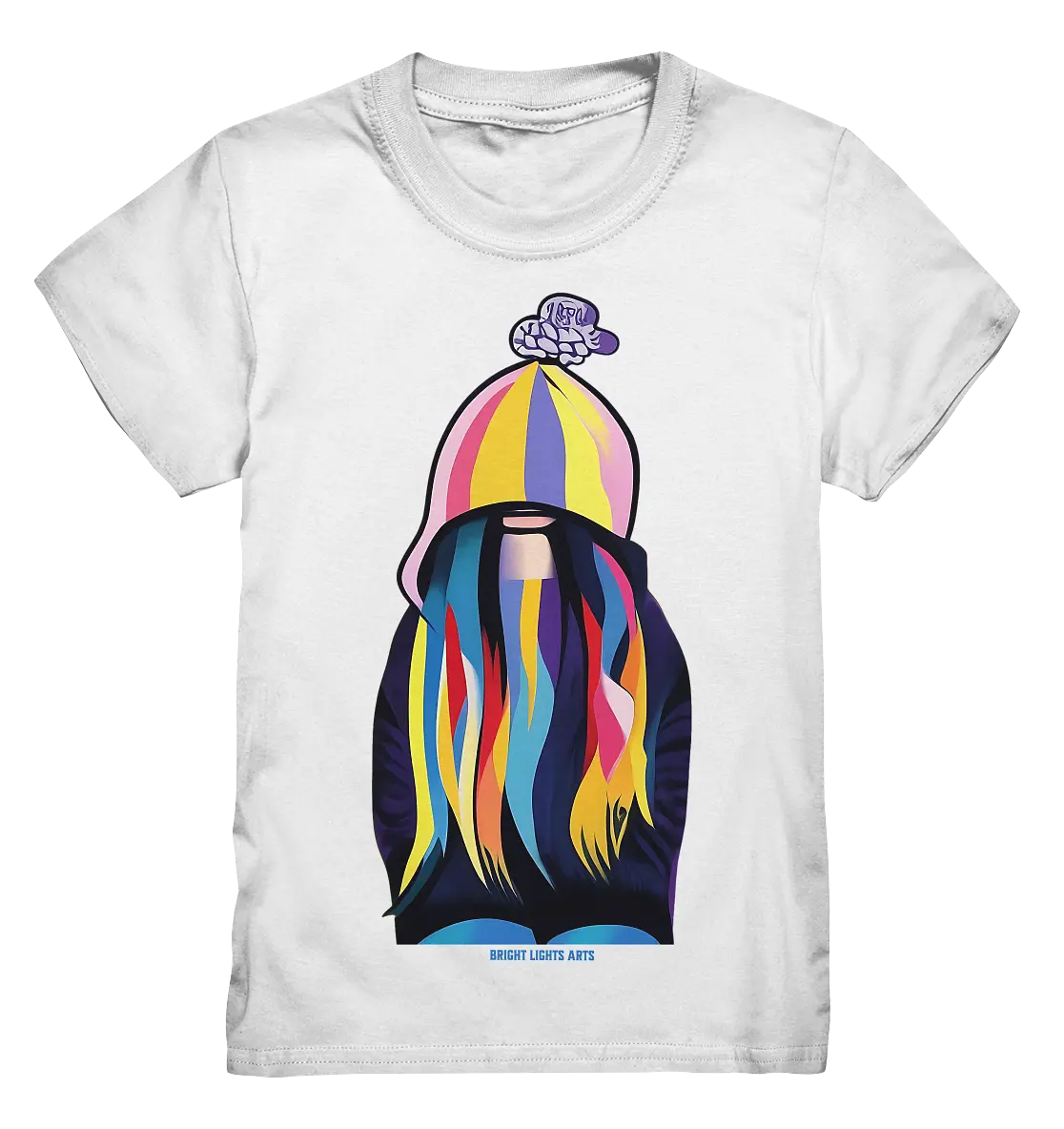 Farbenfrohes Urban Art Design – Ausdruckskraft & Dynamik - Kids Premium Shirt Bright Lights Arts