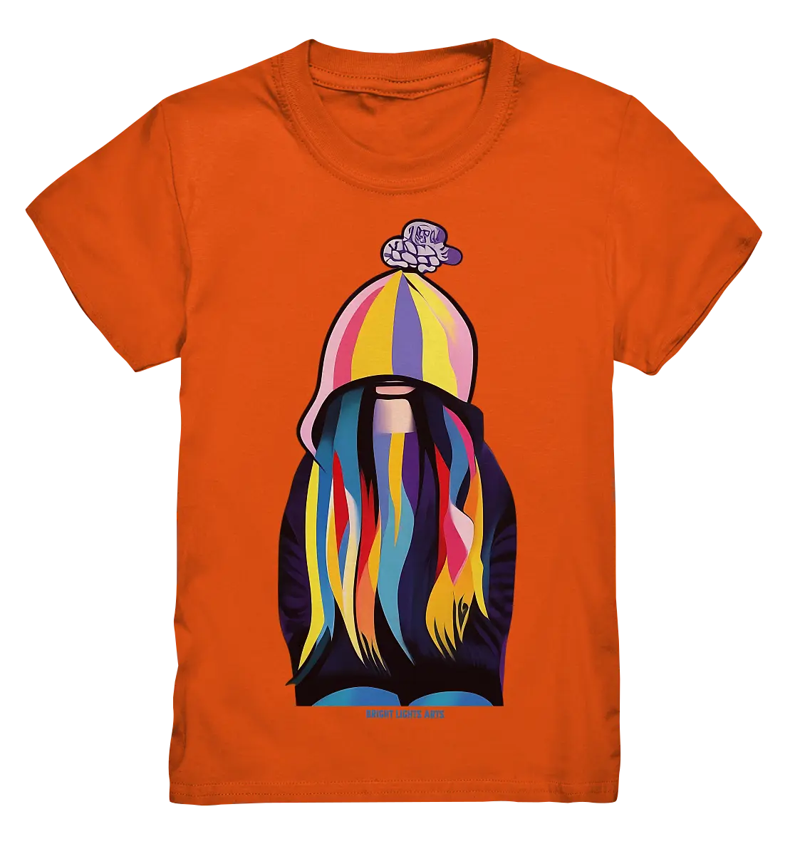 Farbenfrohes Urban Art Design – Ausdruckskraft & Dynamik - Kids Premium Shirt Bright Lights Arts