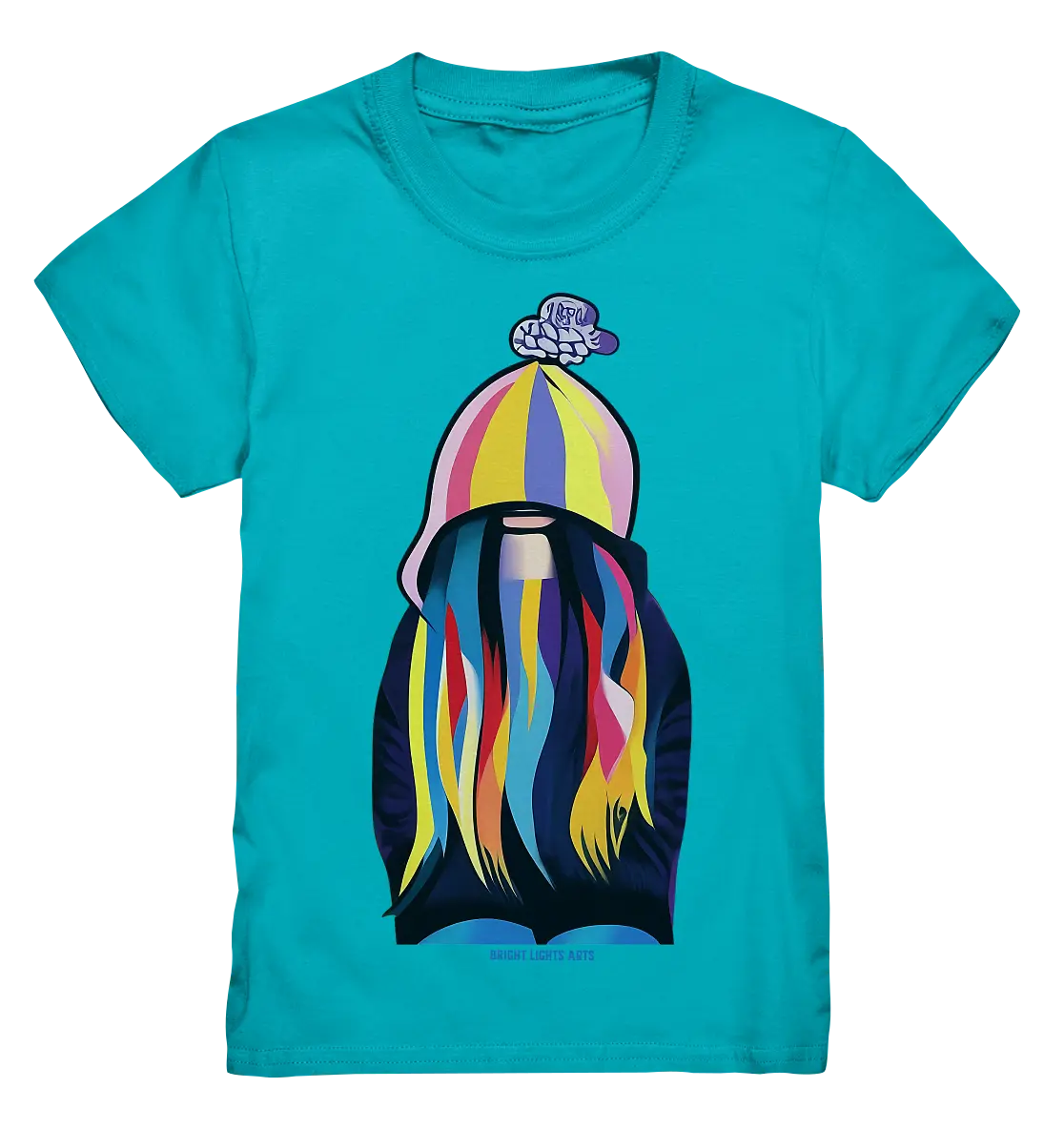 Farbenfrohes Urban Art Design – Ausdruckskraft & Dynamik - Kids Premium Shirt Bright Lights Arts