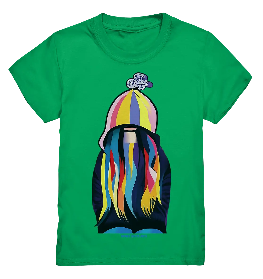 Farbenfrohes Urban Art Design – Ausdruckskraft & Dynamik - Kids Premium Shirt Bright Lights Arts