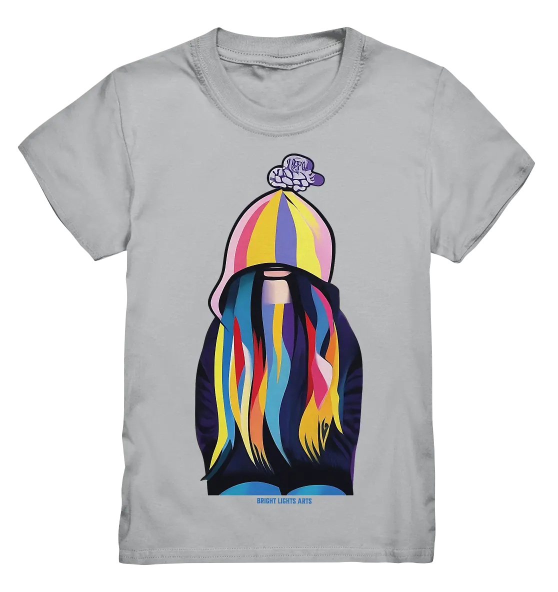 Farbenfrohes Urban Art Design – Ausdruckskraft & Dynamik - Kids Premium Shirt Bright Lights Arts
