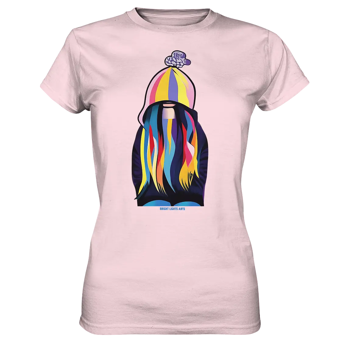 Farbenfrohes Urban Art Design – Ausdruckskraft & Dynamik - Ladies Premium Shirt Bright Lights Arts