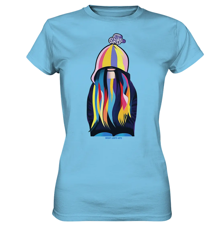 Farbenfrohes Urban Art Design – Ausdruckskraft & Dynamik - Ladies Premium Shirt Bright Lights Arts