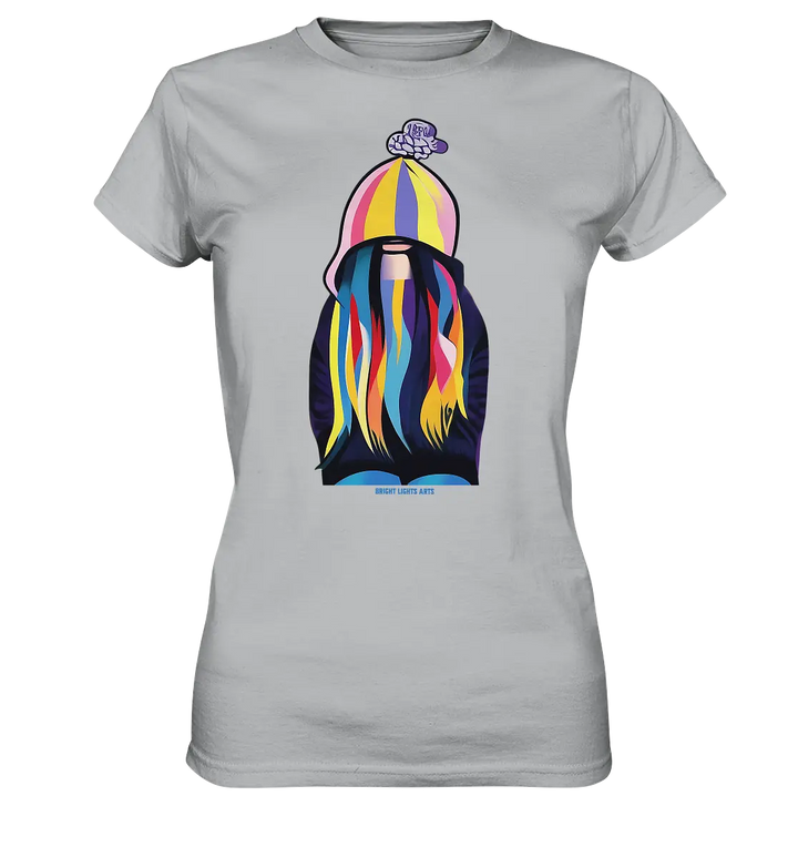 Farbenfrohes Urban Art Design – Ausdruckskraft & Dynamik - Ladies Premium Shirt Bright Lights Arts