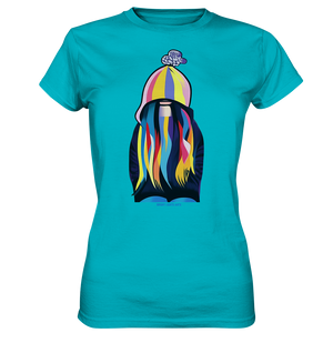 Farbenfrohes Urban Art Design – Ausdruckskraft & Dynamik - Ladies Premium Shirt Bright Lights Arts