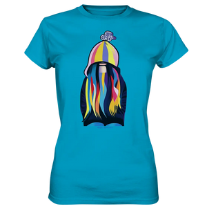 Farbenfrohes Urban Art Design – Ausdruckskraft & Dynamik - Ladies Premium Shirt Bright Lights Arts