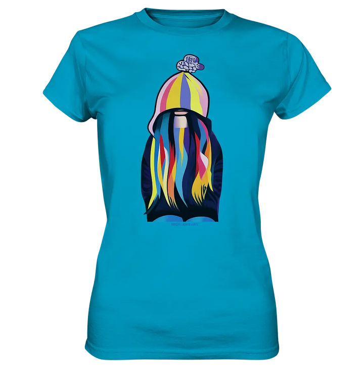 Farbenfrohes Urban Art Design – Ausdruckskraft & Dynamik - Ladies Premium Shirt Bright Lights Arts
