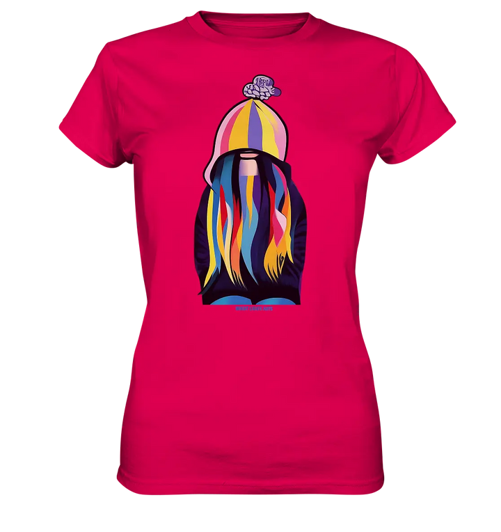 Farbenfrohes Urban Art Design – Ausdruckskraft & Dynamik - Ladies Premium Shirt Bright Lights Arts