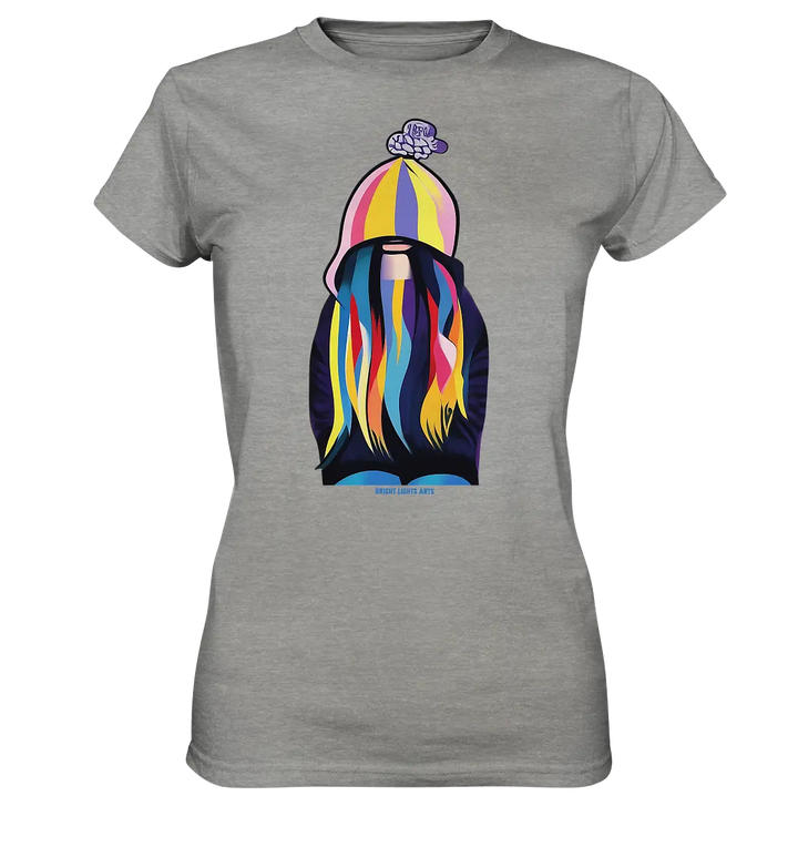 Farbenfrohes Urban Art Design – Ausdruckskraft & Dynamik - Ladies Premium Shirt Bright Lights Arts