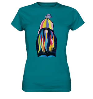 Farbenfrohes Urban Art Design – Ausdruckskraft & Dynamik - Ladies Premium Shirt Bright Lights Arts