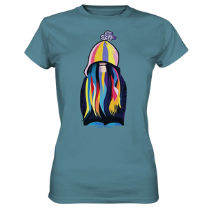 Farbenfrohes Urban Art Design – Ausdruckskraft & Dynamik - Ladies Premium Shirt Bright Lights Arts