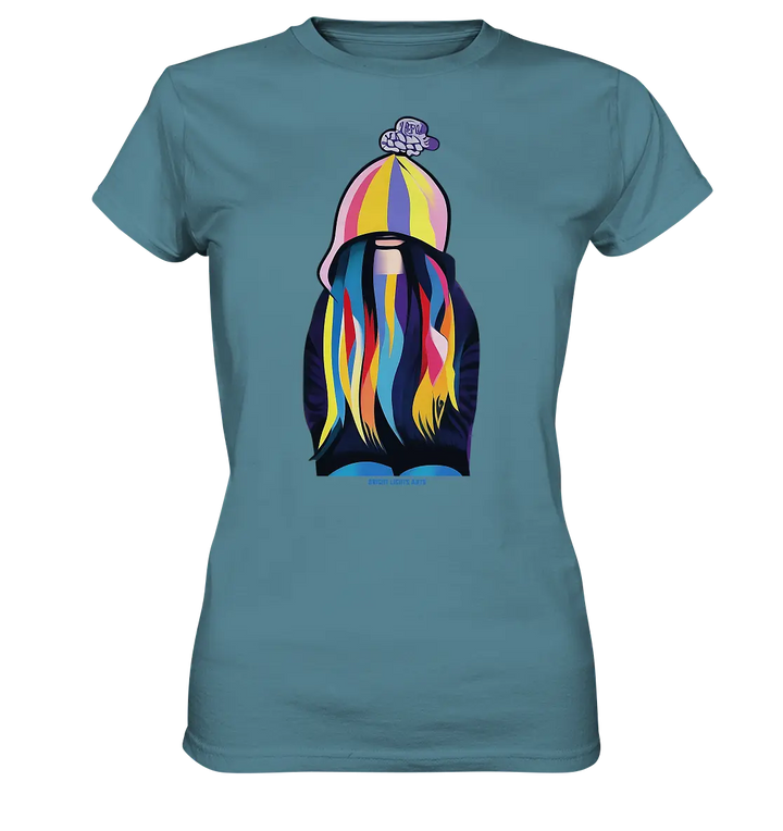 Farbenfrohes Urban Art Design – Ausdruckskraft & Dynamik - Ladies Premium Shirt Bright Lights Arts