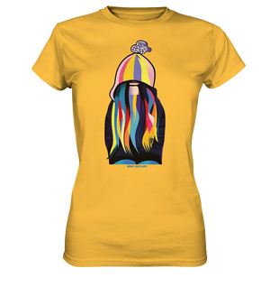 Farbenfrohes Urban Art Design – Ausdruckskraft & Dynamik - Ladies Premium Shirt Bright Lights Arts