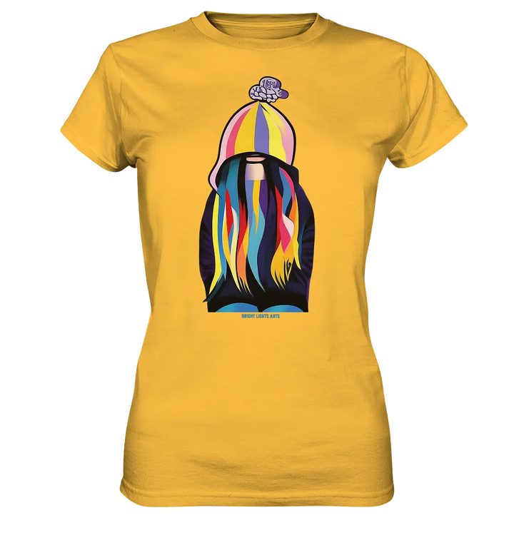 Farbenfrohes Urban Art Design – Ausdruckskraft & Dynamik - Ladies Premium Shirt Bright Lights Arts