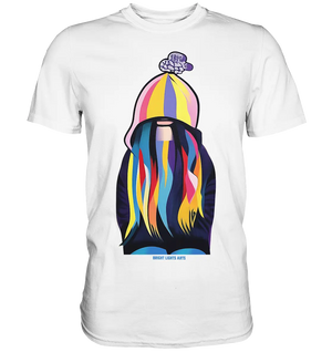 Farbenfrohes Urban Art Design – Ausdruckskraft & Dynamik - Premium Shirt Bright Lights Arts