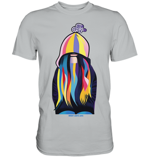 Farbenfrohes Urban Art Design – Ausdruckskraft & Dynamik - Premium Shirt Bright Lights Arts