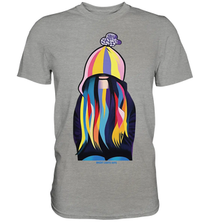 Farbenfrohes Urban Art Design – Ausdruckskraft & Dynamik - Premium Shirt Bright Lights Arts