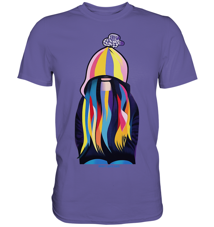 Farbenfrohes Urban Art Design – Ausdruckskraft & Dynamik - Premium Shirt Bright Lights Arts