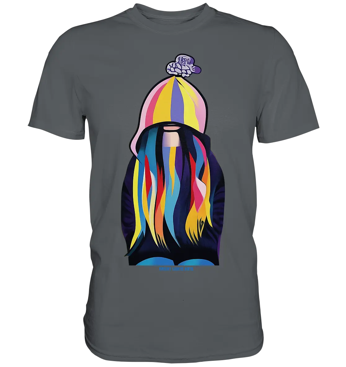 Farbenfrohes Urban Art Design – Ausdruckskraft & Dynamik - Premium Shirt Bright Lights Arts