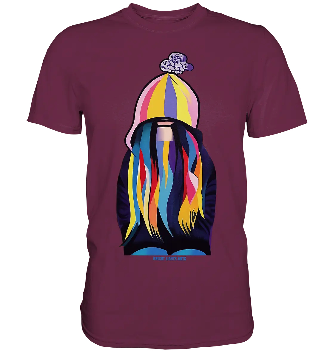 Farbenfrohes Urban Art Design – Ausdruckskraft & Dynamik - Premium Shirt Bright Lights Arts