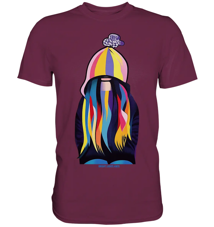 Farbenfrohes Urban Art Design – Ausdruckskraft & Dynamik - Premium Shirt Bright Lights Arts