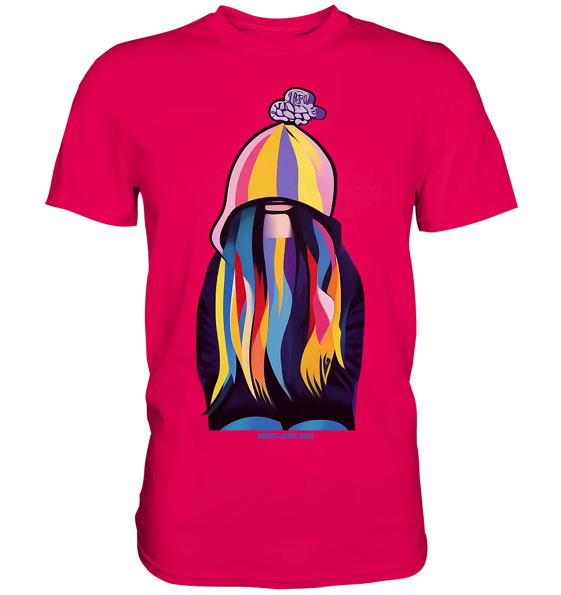 Farbenfrohes Urban Art Design – Ausdruckskraft & Dynamik - Premium Shirt Bright Lights Arts