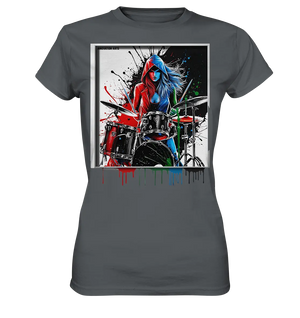 Farbenschlag - Ladies Premium Shirt Bright Lights Arts