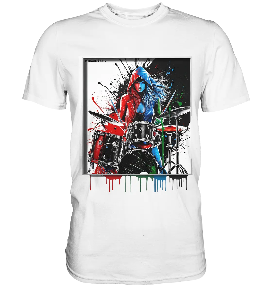 Farbenschlag - Premium Shirt Bright Lights Arts