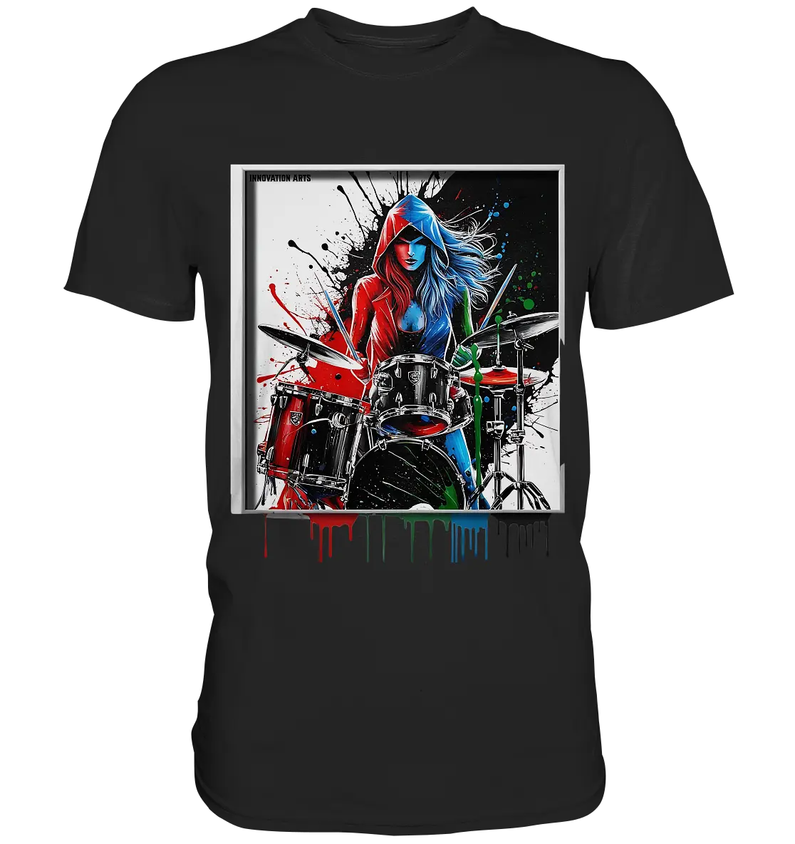 Farbenschlag - Premium Shirt Bright Lights Arts