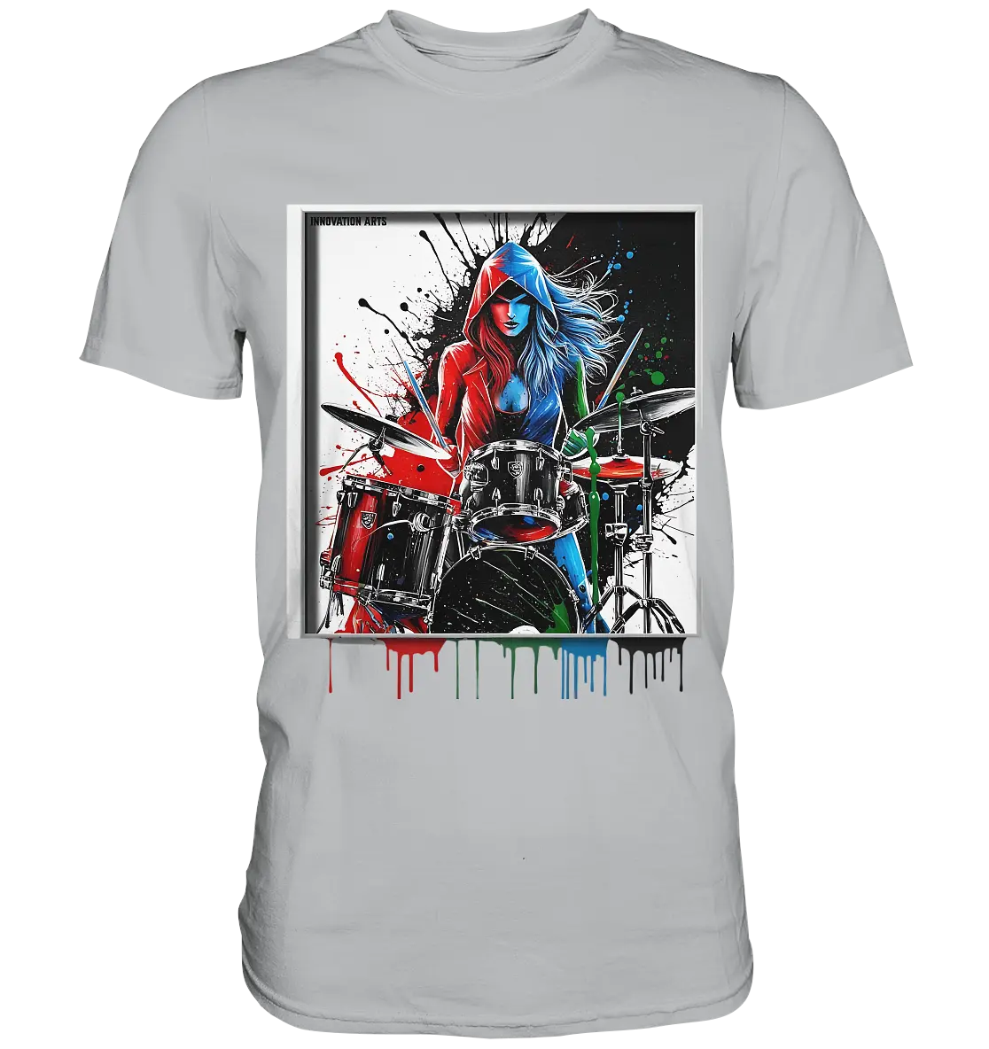 Farbenschlag - Premium Shirt Bright Lights Arts